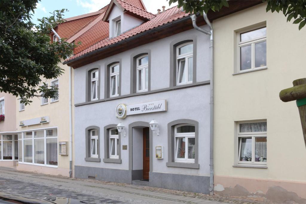 Hotel Bierstuebl Sangerhausen Bagian luar foto